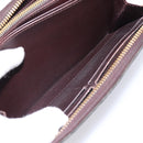 LOUIS VUITTON Monogram Vernis Zippy Wallet Amarante M93522 LV Auth BA15338-23