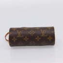 LOUIS VUITTON Monogram Papillon Pouch LV Auth BA15340-5