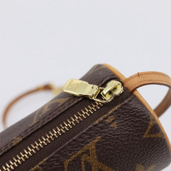 LOUIS VUITTON Monogram Papillon Pouch LV Auth BA15340