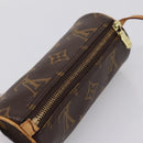 LOUIS VUITTON Monogram Papillon Pouch LV Auth BA15340-6
