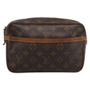 LOUIS VUITTON Monogram Compiegne 23 Clutch Bag M51847 LV Auth BA15342-13