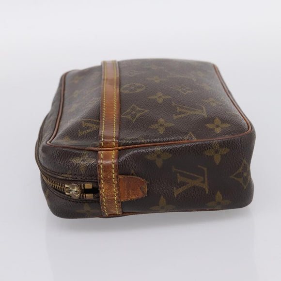 LOUIS VUITTON Monogram Compiegne 23 Clutch Bag M51847 LV Auth BA15342