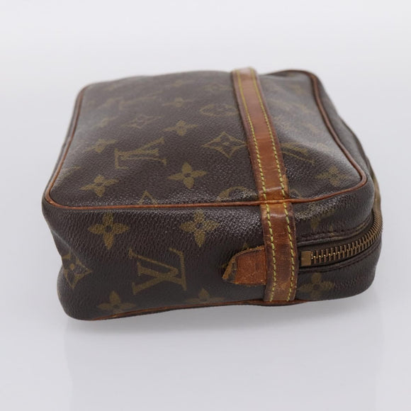 LOUIS VUITTON Monogram Compiegne 23 Clutch Bag M51847 LV Auth BA15342