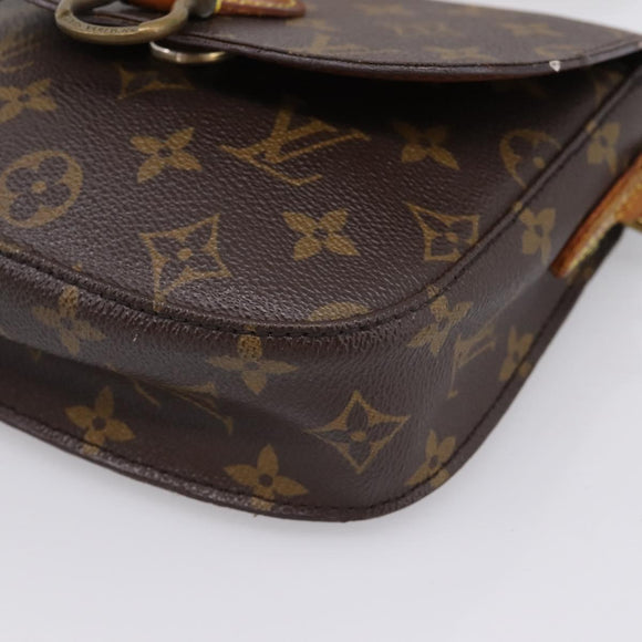 LOUIS VUITTON Monogram Saint Cloud PM Shoulder Bag M51244 LV Auth BA15343