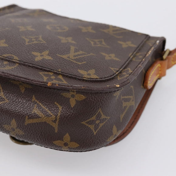 LOUIS VUITTON Monogram Saint Cloud PM Shoulder Bag M51244 LV Auth BA15343