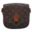 LOUIS VUITTON Monogram Saint Cloud PM Shoulder Bag M51244 LV Auth BA15343-13