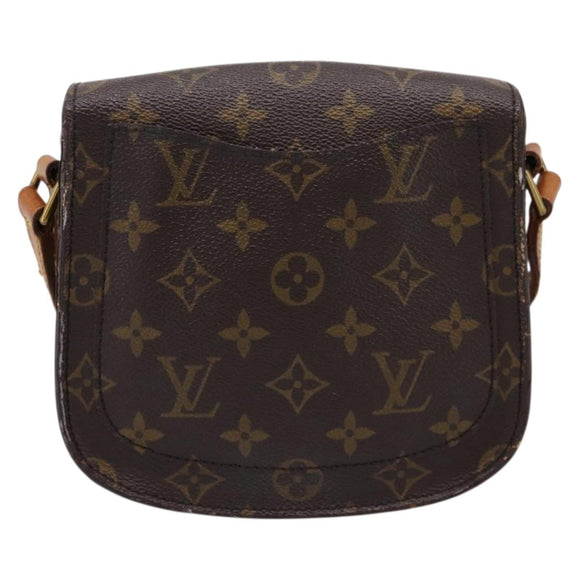 LOUIS VUITTON Monogram Saint Cloud PM Shoulder Bag M51244 LV Auth BA15343