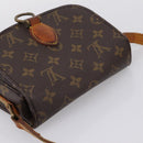 LOUIS VUITTON Monogram Saint Cloud PM Shoulder Bag M51244 LV Auth BA15343-6