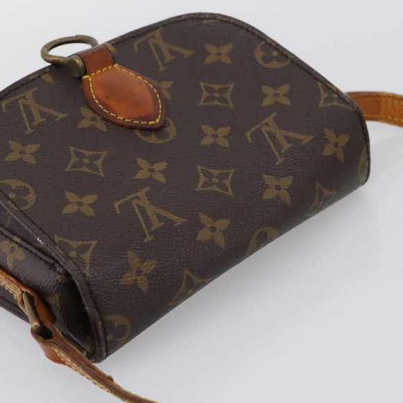 LOUIS VUITTON Monogram Saint Cloud PM Shoulder Bag M51244 LV Auth BA15343