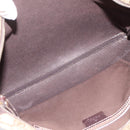 GUCCI GG Supreme Shoulder Bag PVC Leather Beige Gold Tone 201446 Auth BA15344-16
