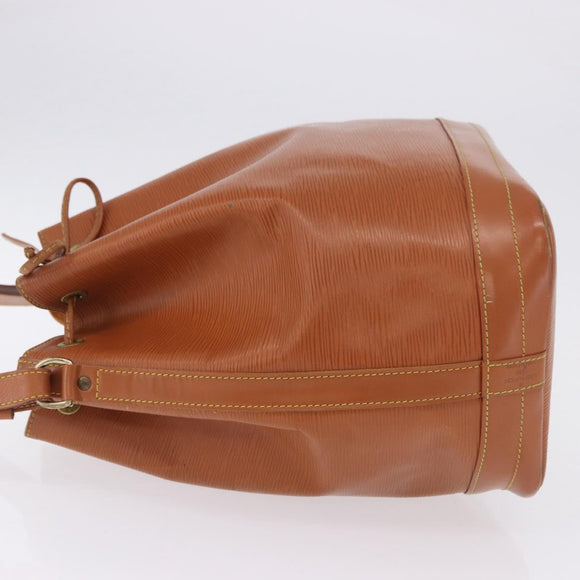 LOUIS VUITTON Epi Noe Shoulder Bag Brown M44008 LV Auth BA15348