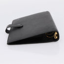LOUIS VUITTON Epi Agenda MM Day Planner Cover Black R20042 LV Auth BA15349-6
