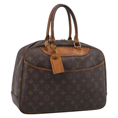LOUIS VUITTON Monogram Deauville Hand Bag M47270 LV Auth BA15353