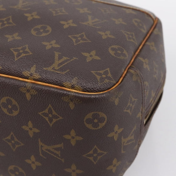 LOUIS VUITTON Monogram Deauville Hand Bag M47270 LV Auth BA15353