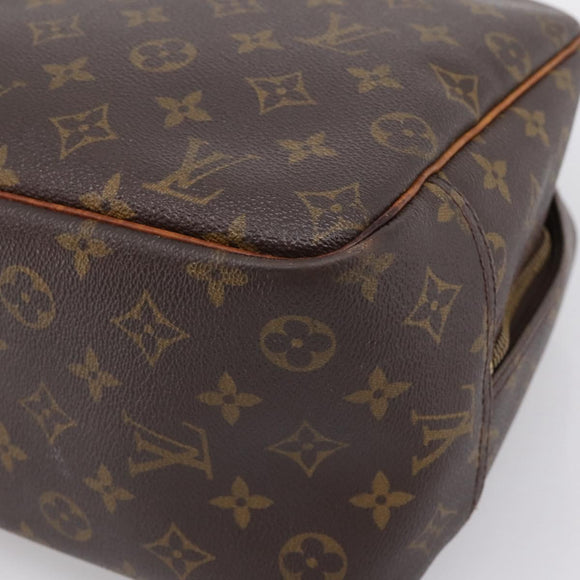 LOUIS VUITTON Monogram Deauville Hand Bag M47270 LV Auth BA15353