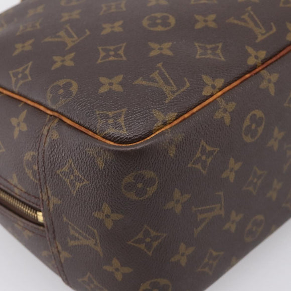 LOUIS VUITTON Monogram Deauville Hand Bag M47270 LV Auth BA15353