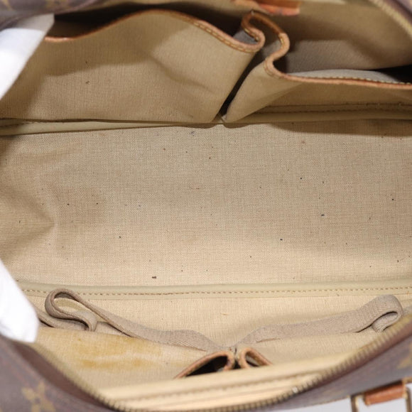 LOUIS VUITTON Monogram Deauville Hand Bag M47270 LV Auth BA15353