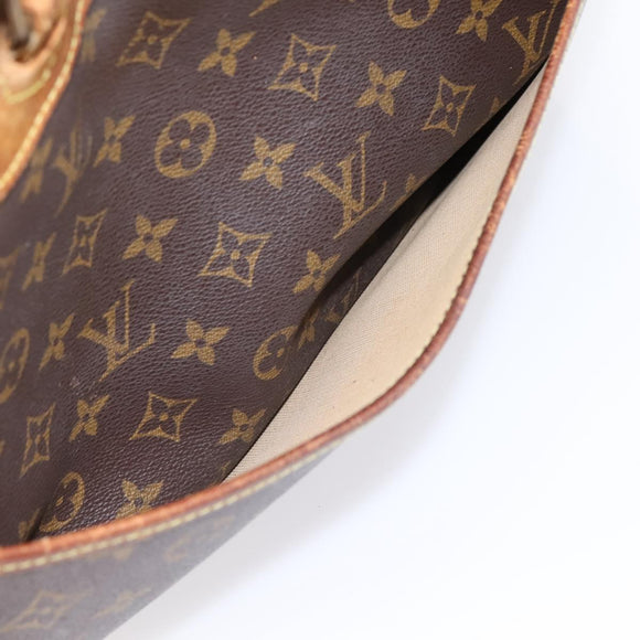 LOUIS VUITTON Monogram Deauville Hand Bag M47270 LV Auth BA15353