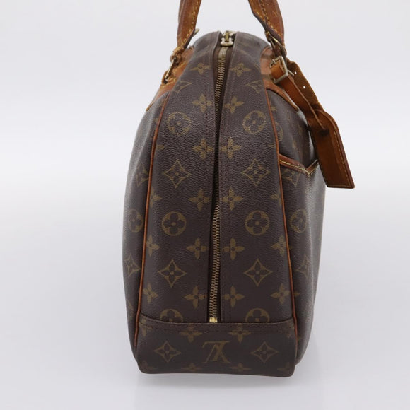 LOUIS VUITTON Monogram Deauville Hand Bag M47270 LV Auth BA15353