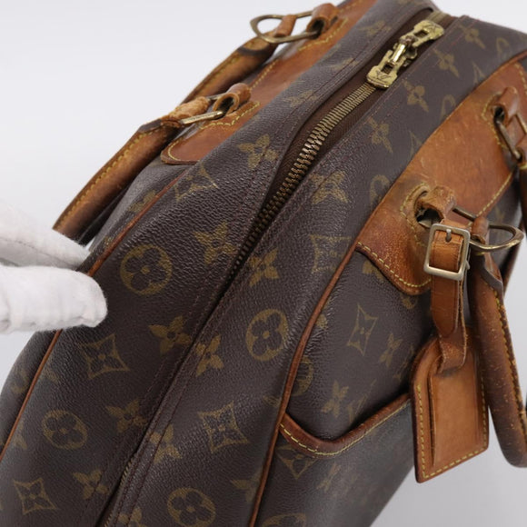 LOUIS VUITTON Monogram Deauville Hand Bag M47270 LV Auth BA15353