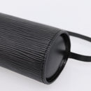 LOUIS VUITTON Epi Soufflot Pouch Black LV Auth BA15354-16
