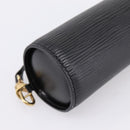 LOUIS VUITTON Epi Soufflot Pouch Black LV Auth BA15354-17