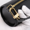 LOUIS VUITTON Epi Soufflot Pouch Black LV Auth BA15354-9