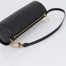 LOUIS VUITTON Epi Soufflot Pouch Black LV Auth BA15354-7