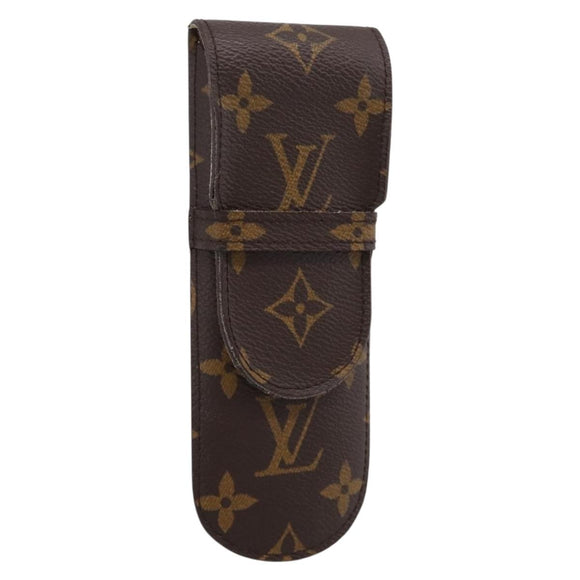 LOUIS VUITTON Monogram Etui Stilo Pen Case M62990 LV Auth BA15355