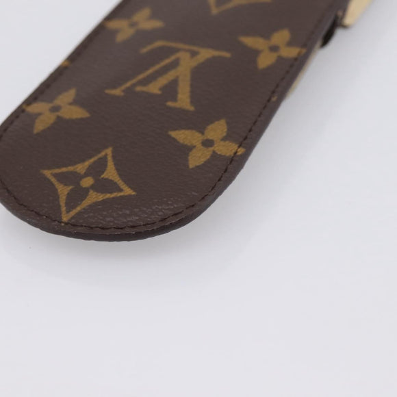 LOUIS VUITTON Monogram Etui Stilo Pen Case M62990 LV Auth BA15355