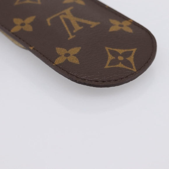 LOUIS VUITTON Monogram Etui Stilo Pen Case M62990 LV Auth BA15355