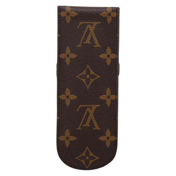 LOUIS VUITTON Monogram Etui Stilo Pen Case M62990 LV Auth BA15355