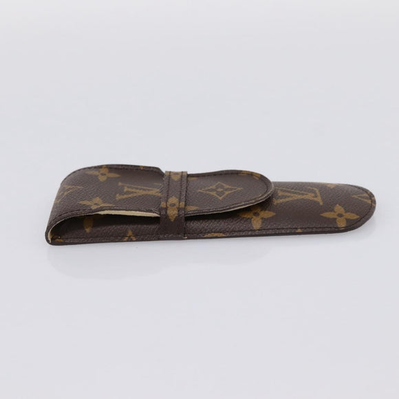 LOUIS VUITTON Monogram Etui Stilo Pen Case M62990 LV Auth BA15355