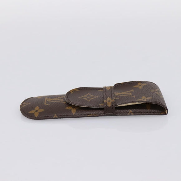 LOUIS VUITTON Monogram Etui Stilo Pen Case M62990 LV Auth BA15355