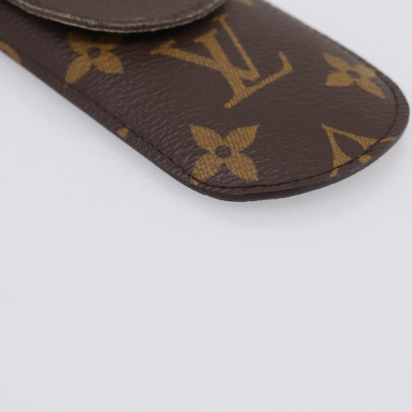 LOUIS VUITTON Monogram Etui Stilo Pen Case M62990 LV Auth BA15355