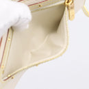 LOUIS VUITTON Suhari Zippy Wallet Long Wallet Leather White M93026 Auth BA15356A-23