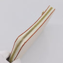LOUIS VUITTON Suhari Zippy Wallet Long Wallet Leather White M93026 Auth BA15356A-5