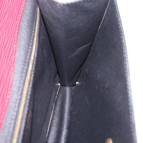 LOUIS VUITTON Epi Montaigne 27 Clutch Bag Red M52657 LV Auth BA15360