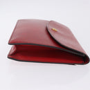 LOUIS VUITTON Epi Montaigne 27 Clutch Bag Red M52657 LV Auth BA15360-4