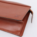 LOUIS VUITTON Epi Trousse Crete Pouch Brown M48403 LV Auth BA15366-7