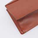 LOUIS VUITTON Epi Trousse Crete Pouch Brown M48403 LV Auth BA15366-14