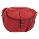 LOUIS VUITTON Epi June Feuille Shoulder Bag Red M52157 LV Auth BA15370-1