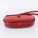 LOUIS VUITTON Epi June Feuille Shoulder Bag Red M52157 LV Auth BA15370-5