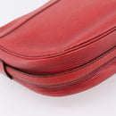 LOUIS VUITTON Epi June Feuille Shoulder Bag Red M52157 LV Auth BA15370-18