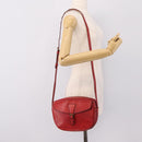 LOUIS VUITTON Epi June Feuille Shoulder Bag Red M52157 LV Auth BA15370-26