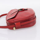 LOUIS VUITTON Epi June Feuille Shoulder Bag Red M52157 LV Auth BA15370-3