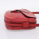 LOUIS VUITTON Epi June Feuille Shoulder Bag Red M52157 LV Auth BA15370-4