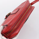 LOUIS VUITTON Epi June Feuille Shoulder Bag Red M52157 LV Auth BA15370-6