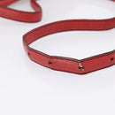 LOUIS VUITTON Epi June Feuille Shoulder Bag Red M52157 LV Auth BA15370-8