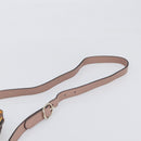 GUCCI Bamboo Hand Bag Leather 2way Pink Gold Tone 323660 Auth BA15382A-15
